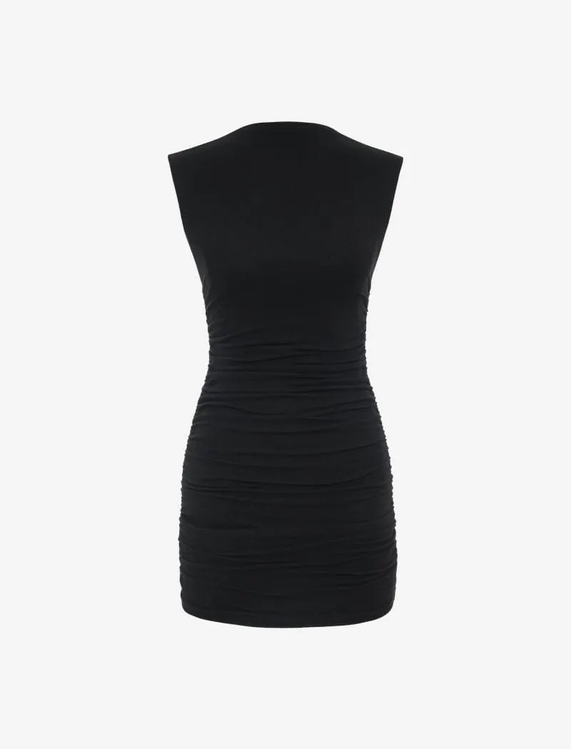 Minimalist Mini Dress | Black