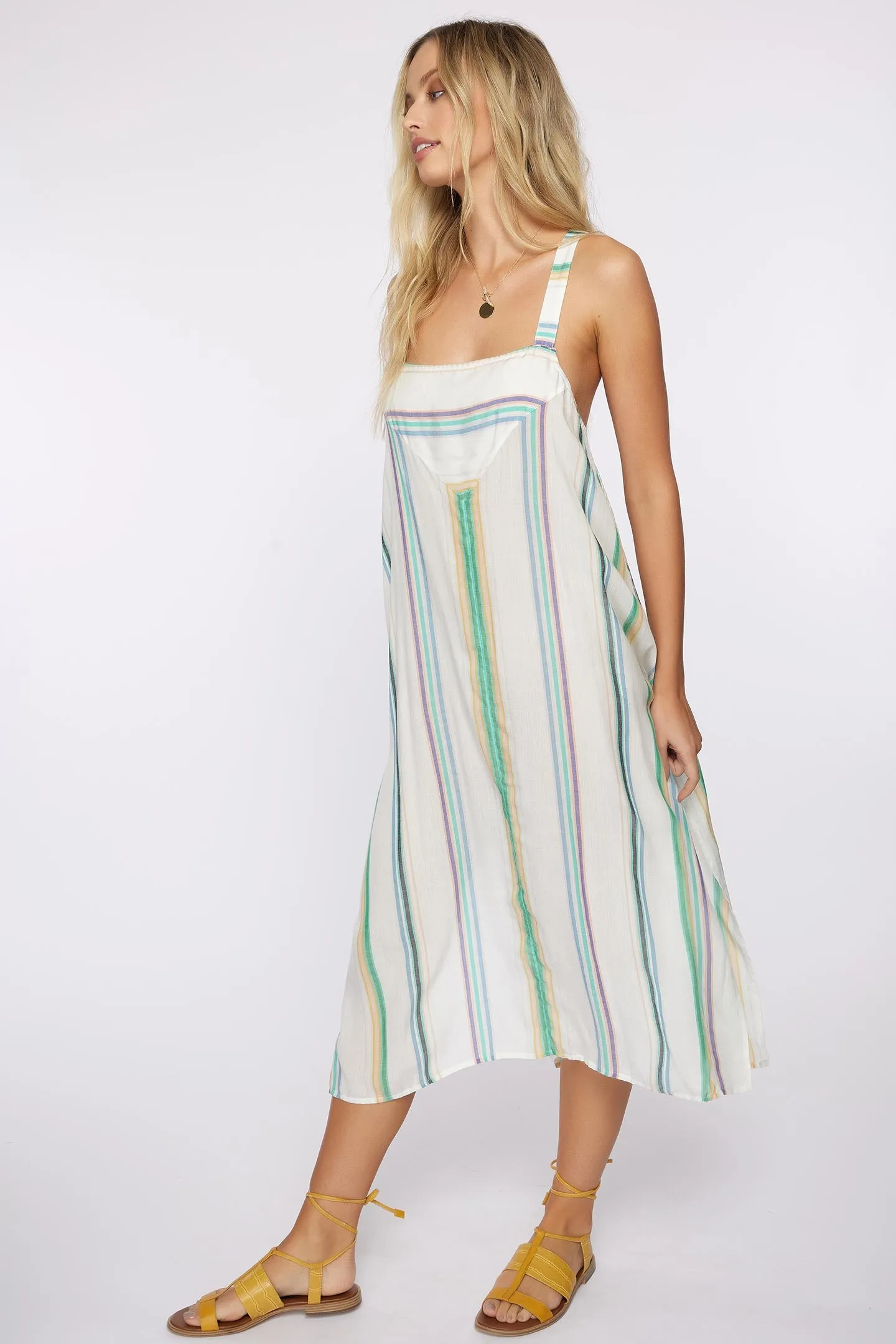 MIRANDA STRIPE DRESS COVER-UP