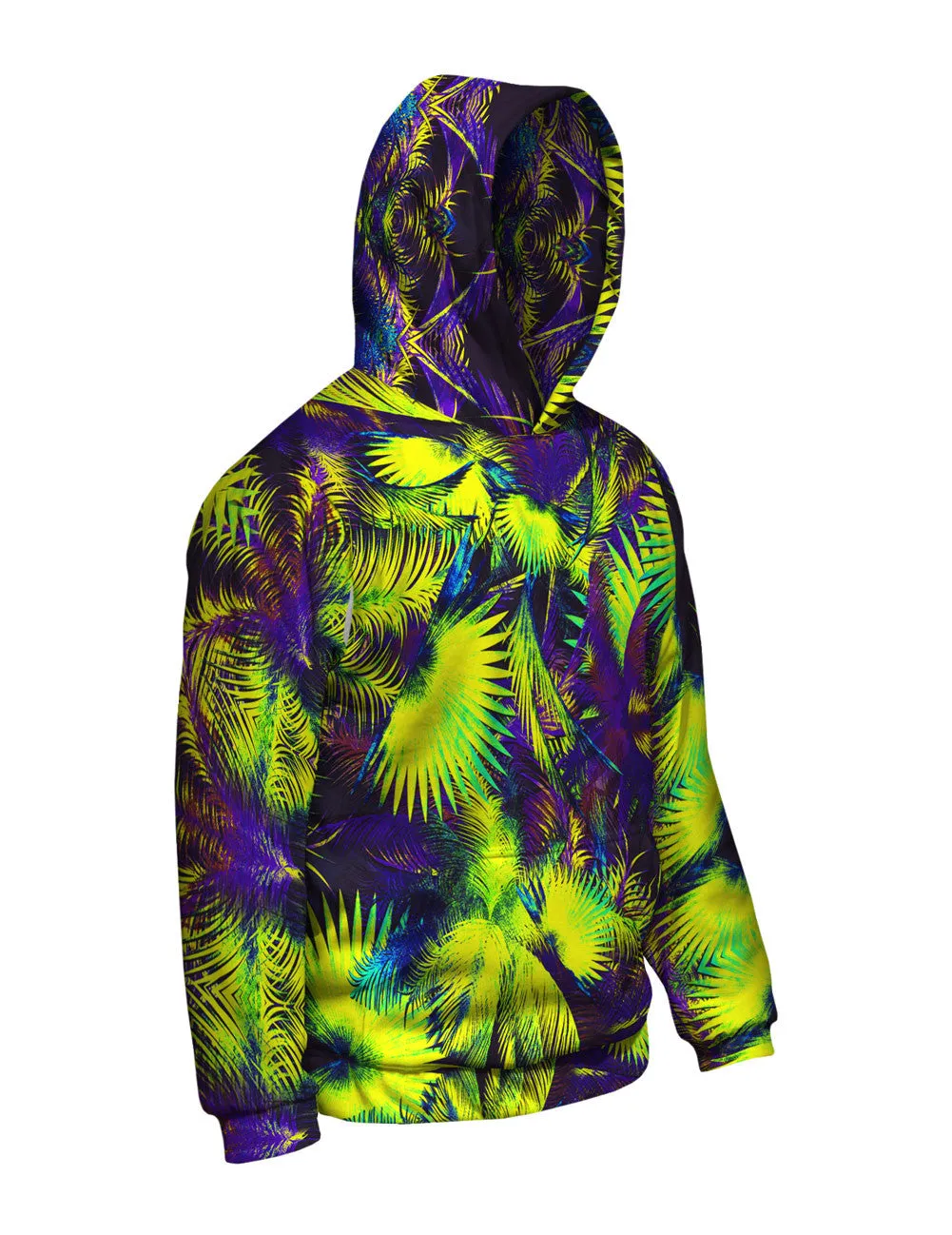 Neon Purple Palm Jungle