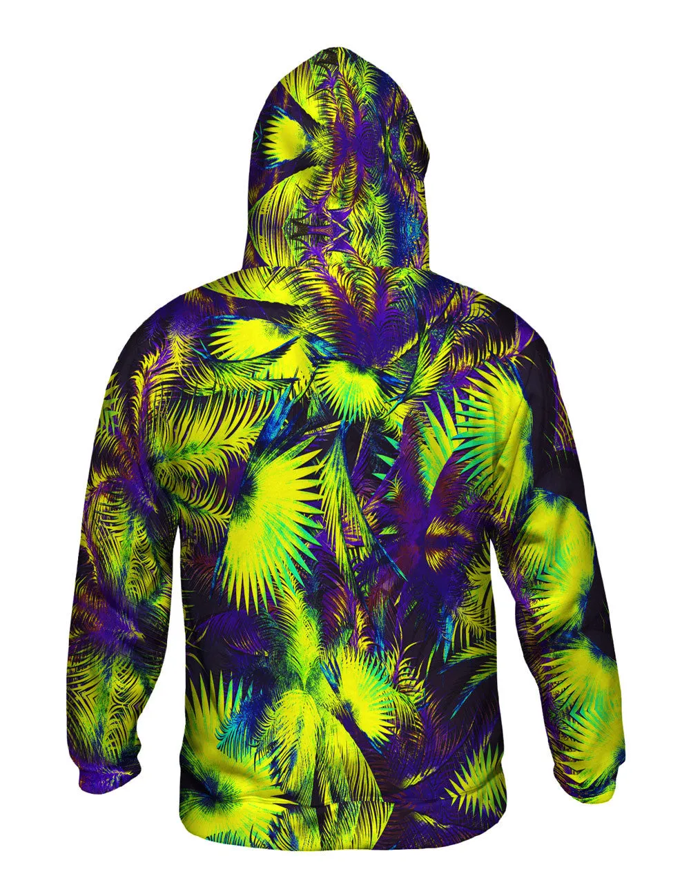 Neon Purple Palm Jungle