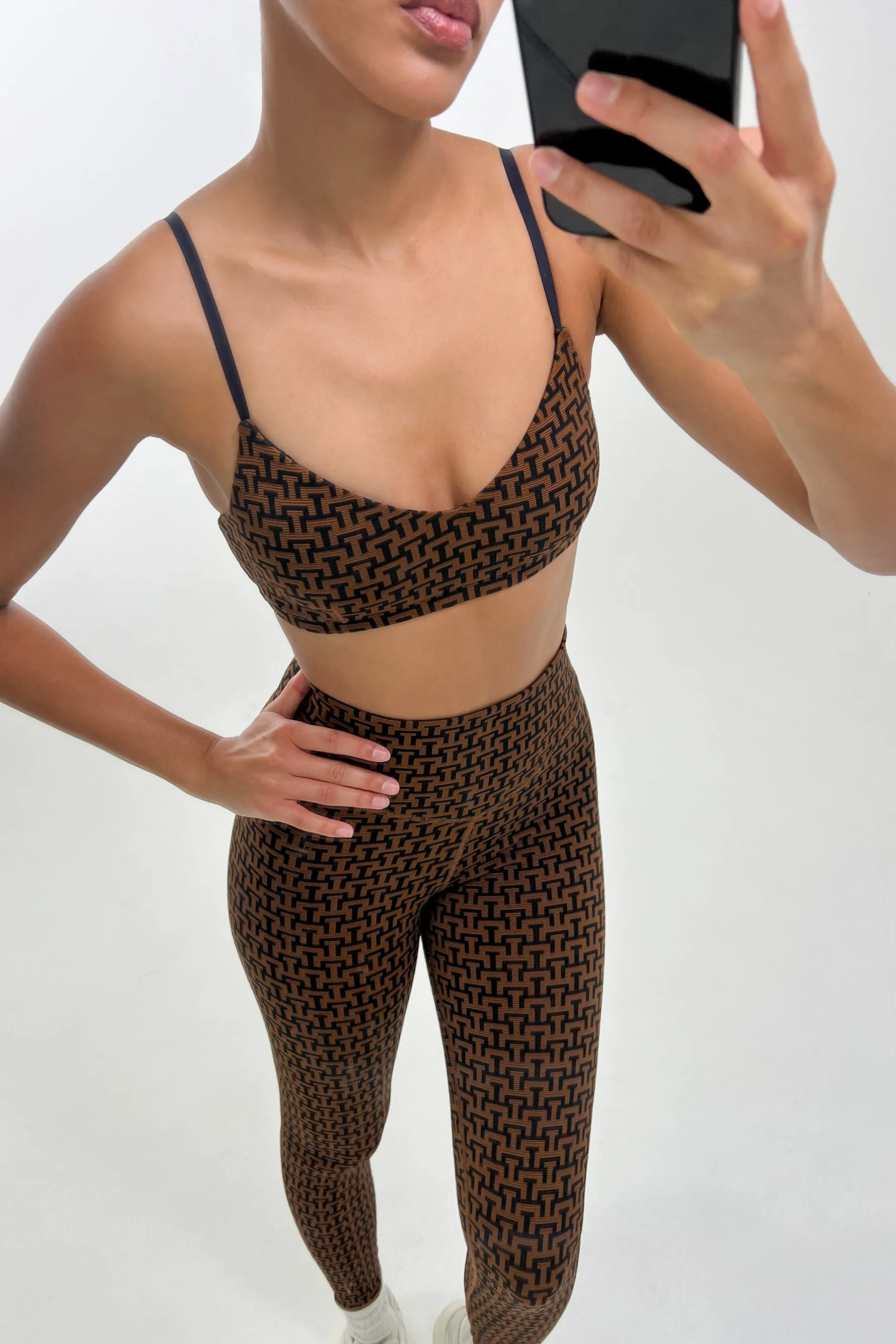 Obsidian 25in High Midi Pant - Abstract