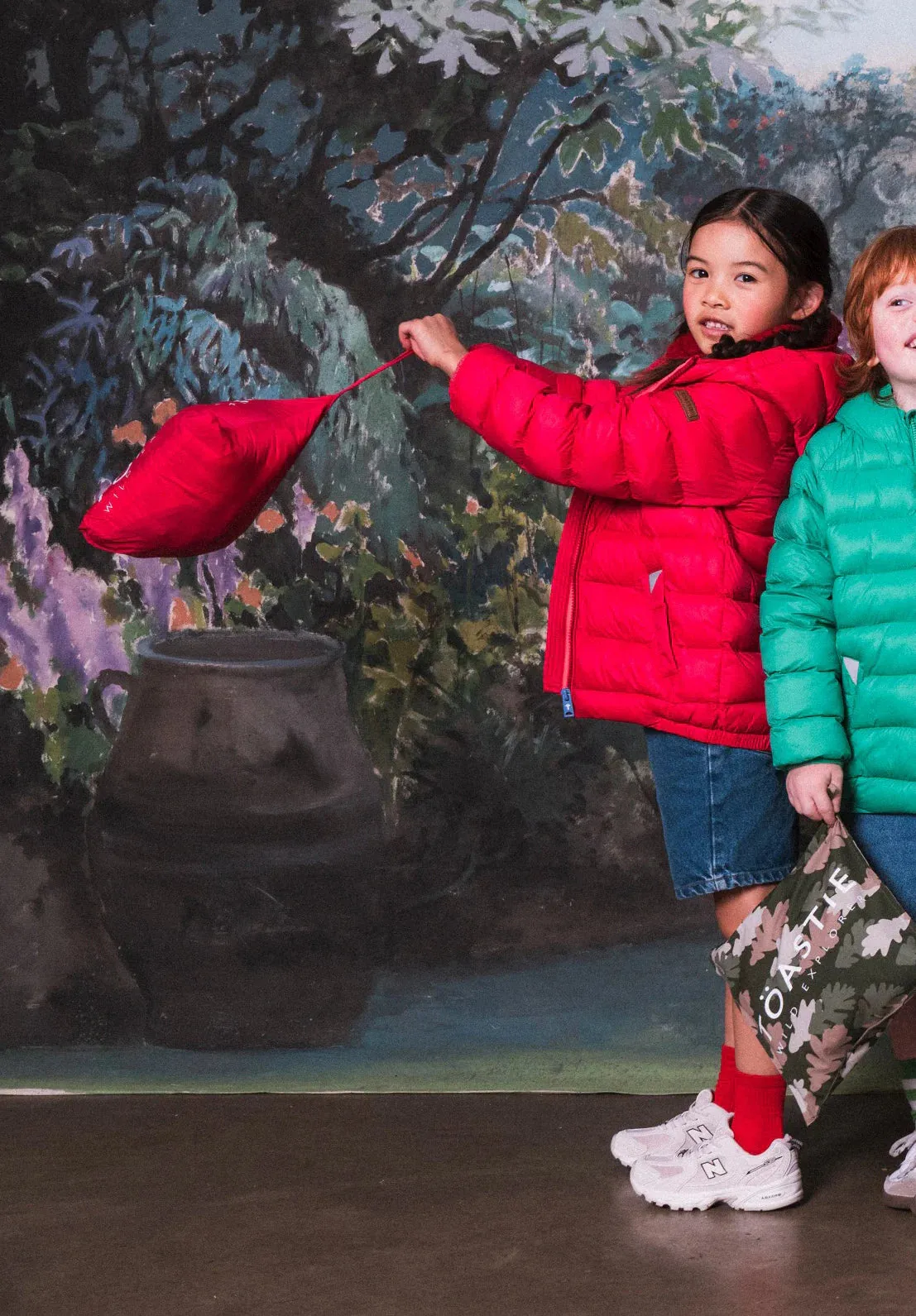 Pack-A-Way Puffer in Raspberry Pink