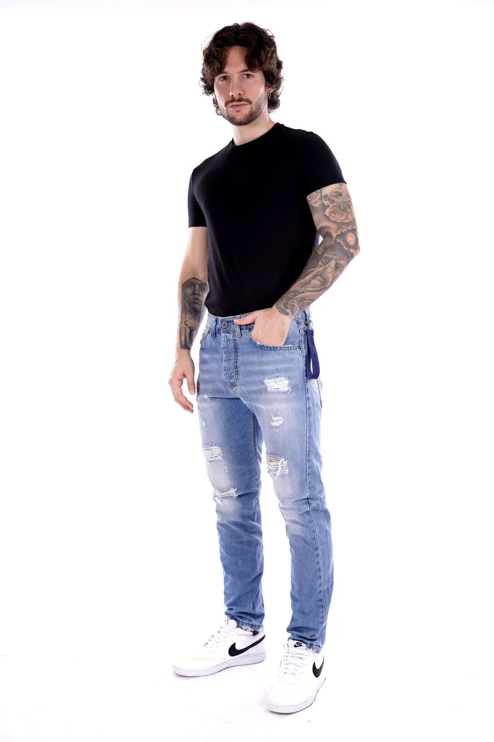Pantalone DIsplay da Uomo - Blu MANOLOPRE24