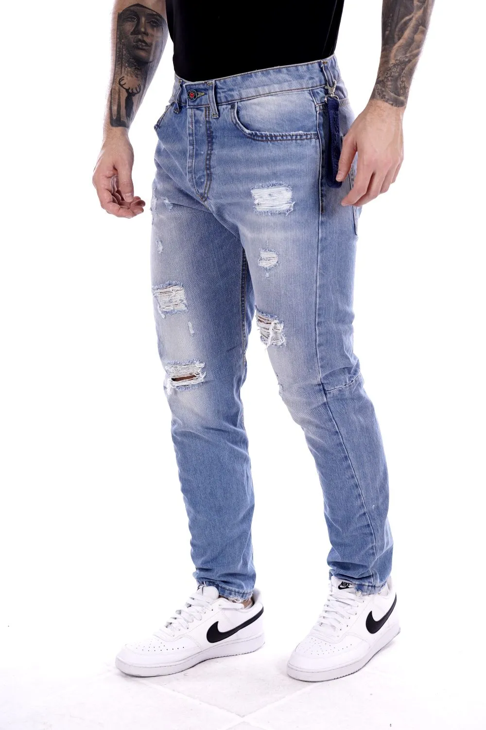 Pantalone DIsplay da Uomo - Blu MANOLOPRE24