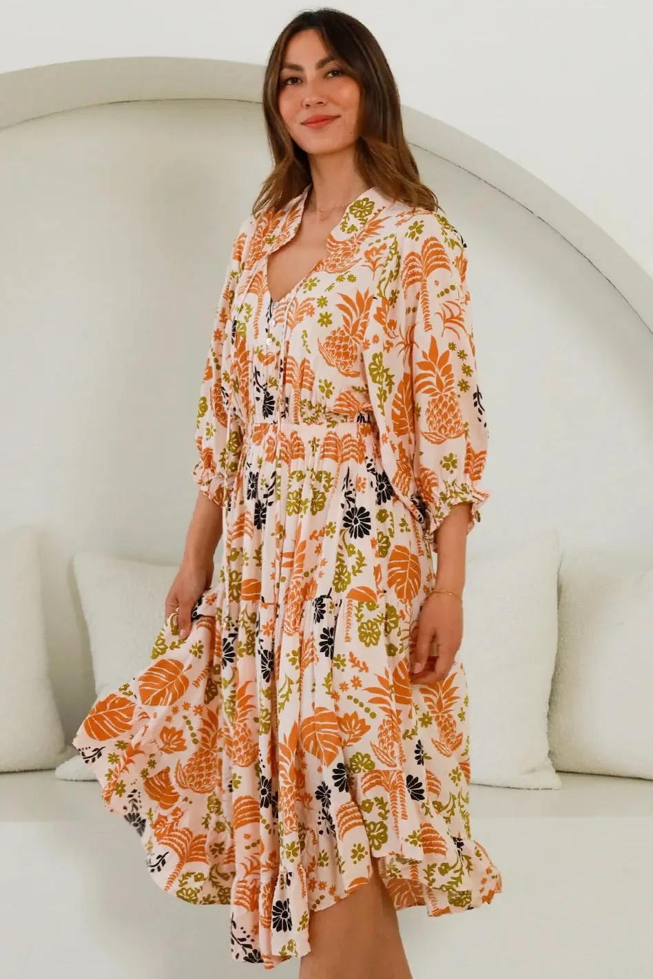 PARADISO MIDI DRESS