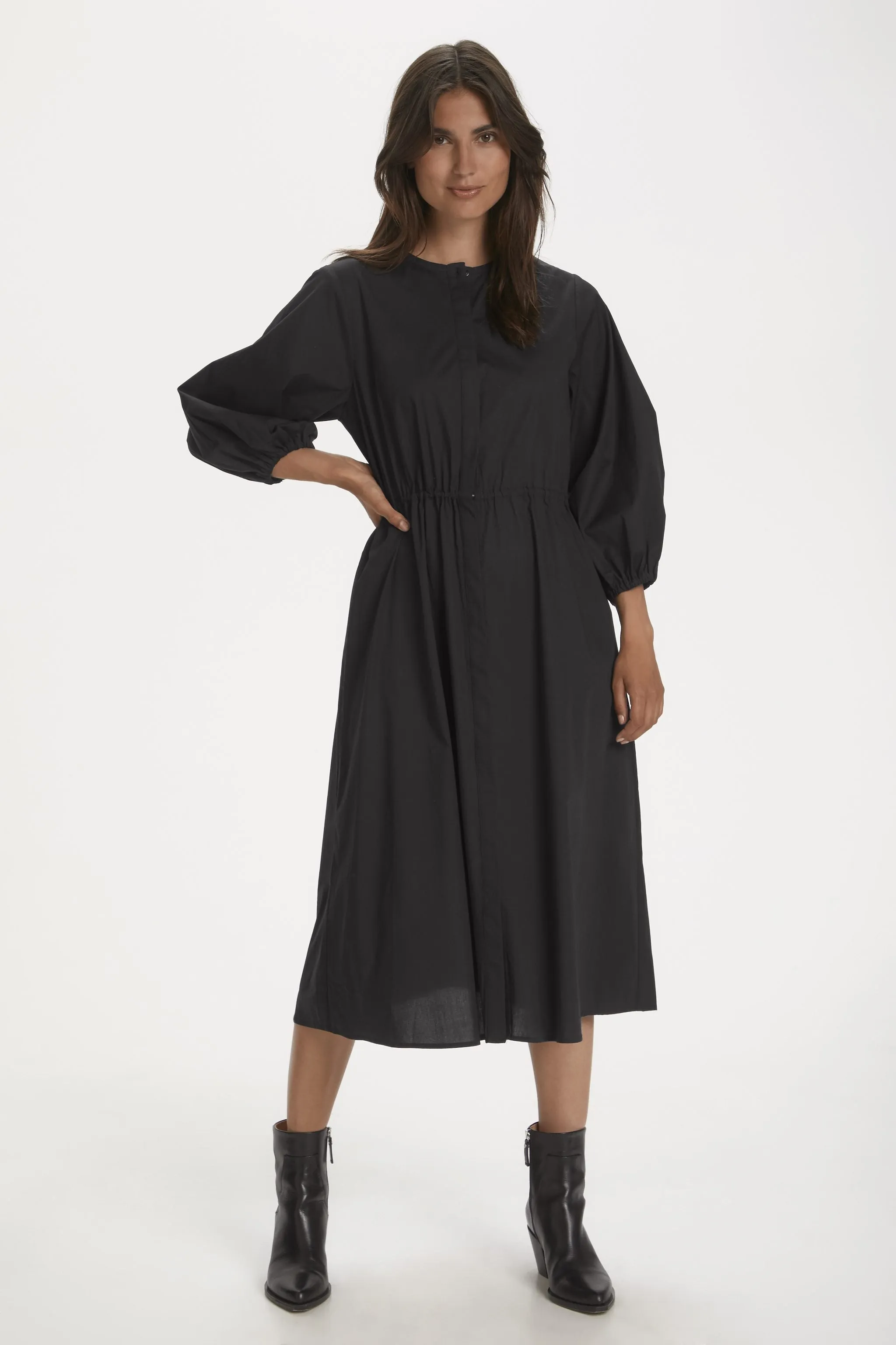 Part Two Emalia Organic Cotton Midi Dress 30305540