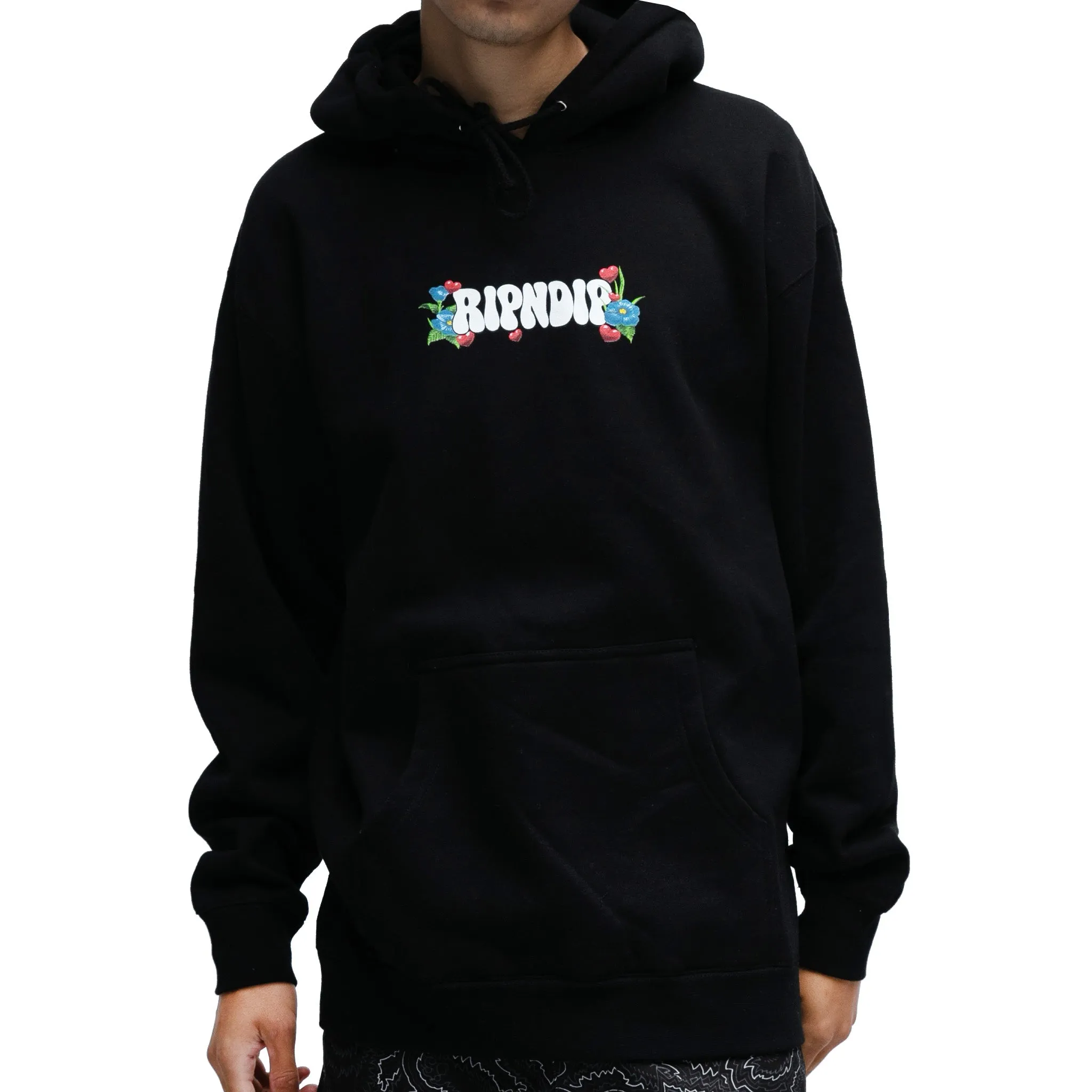Peace Love Ripndip Hoodie (Black)
