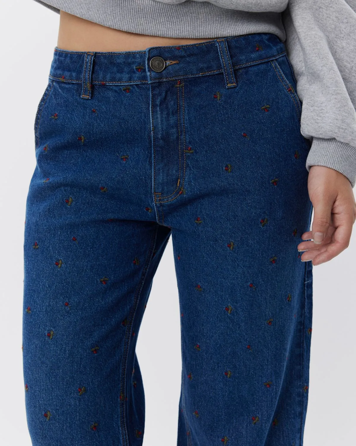PIASW JEANS - Dark denim blue