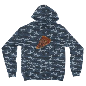Pizza Camouflage Adult Hoodie