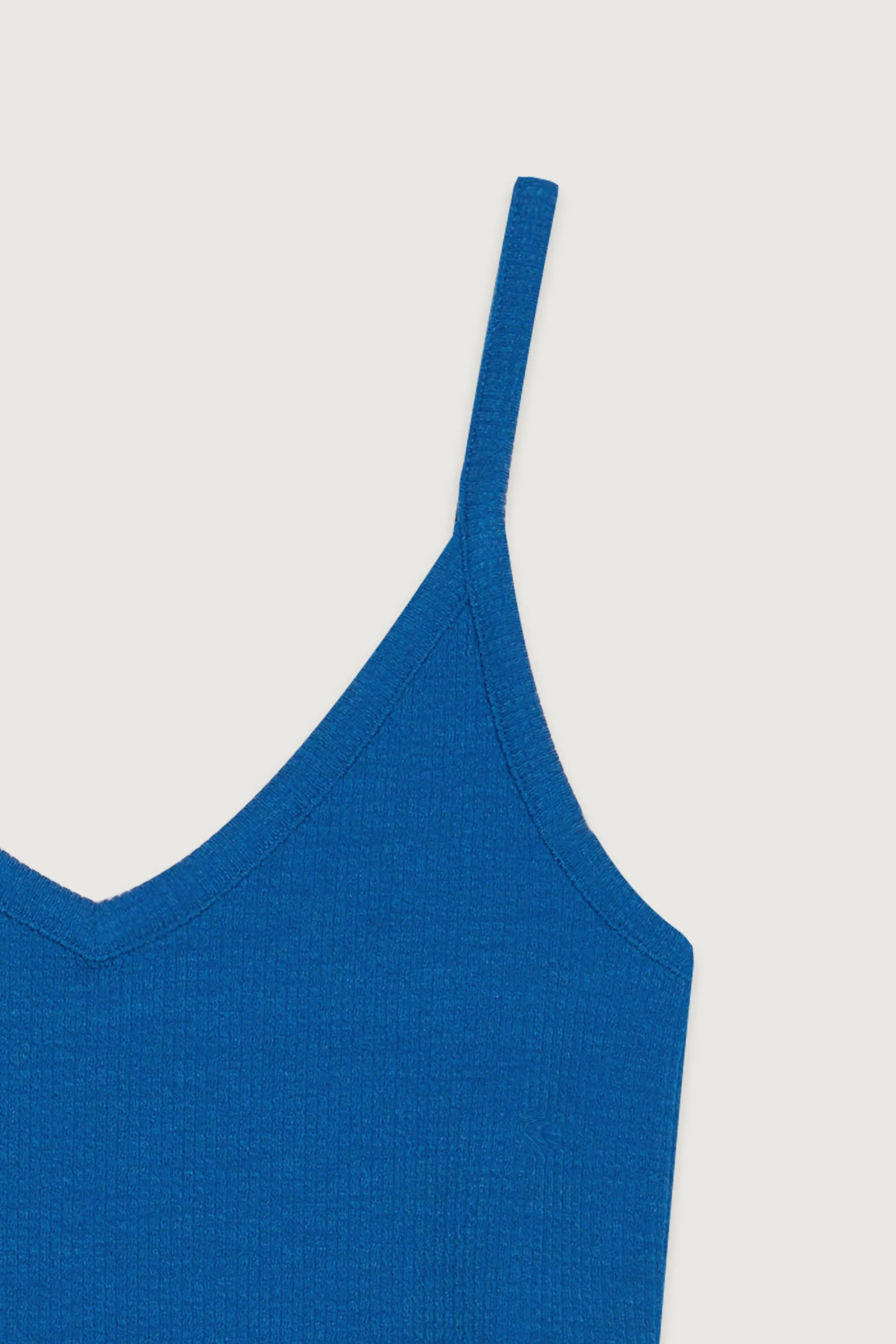 RIB-KNIT CROPPED TANK TOP