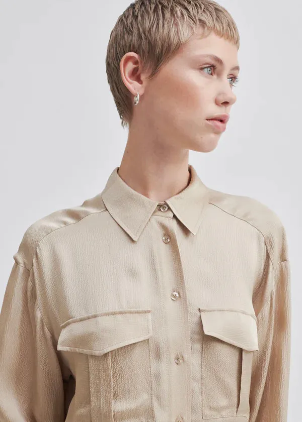 Second Female Noma Shirt Oxford Tan