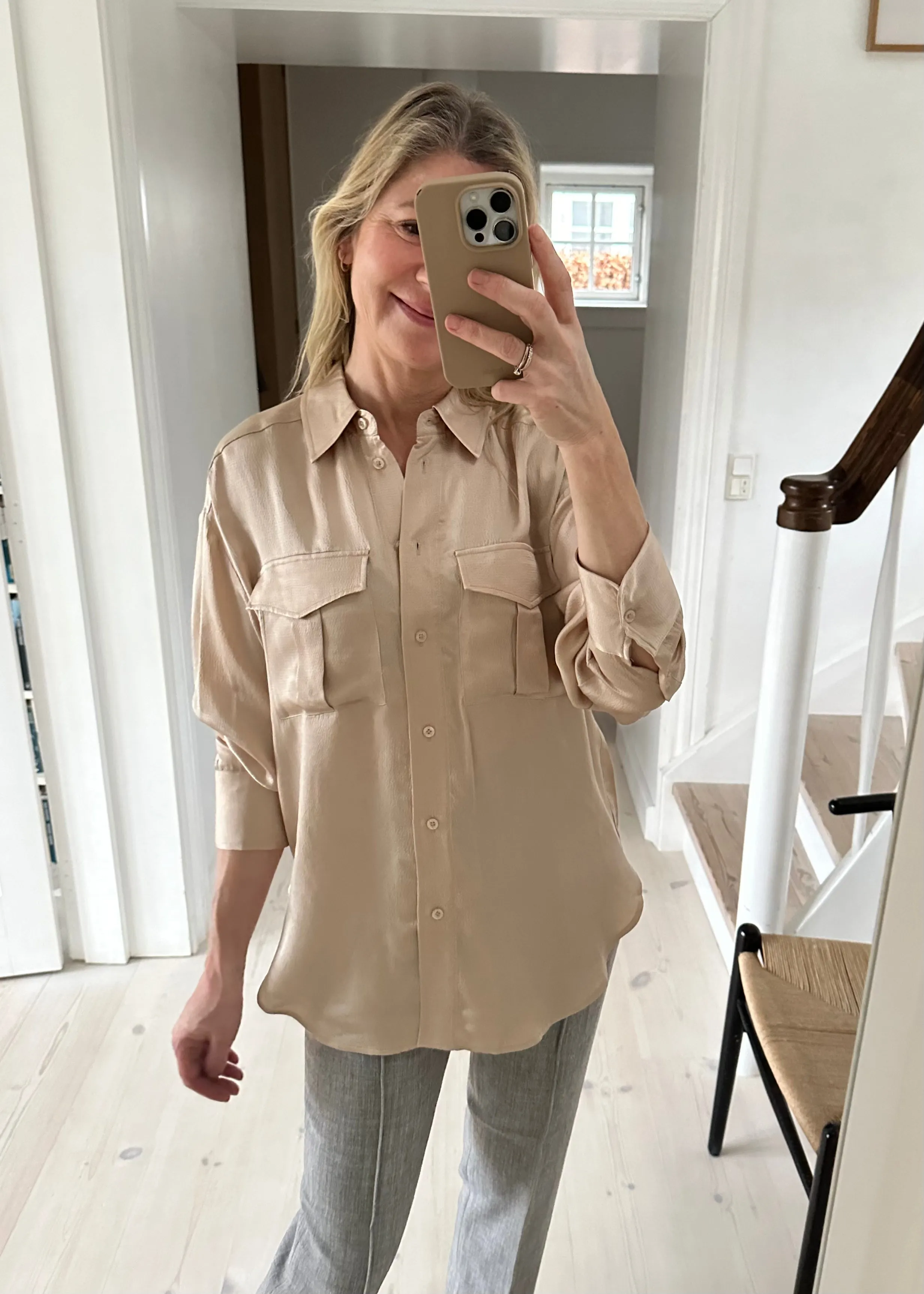 Second Female Noma Shirt Oxford Tan