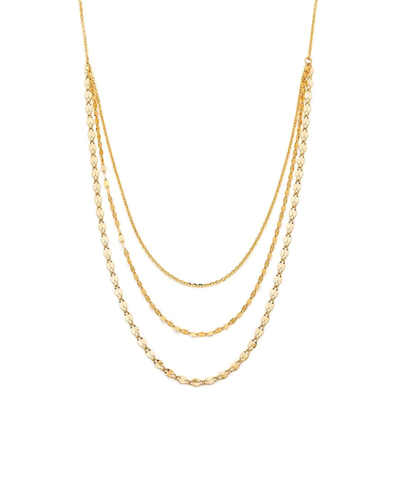 Shimmer 3-Layer Necklace