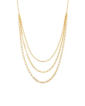 Shimmer 3-Layer Necklace