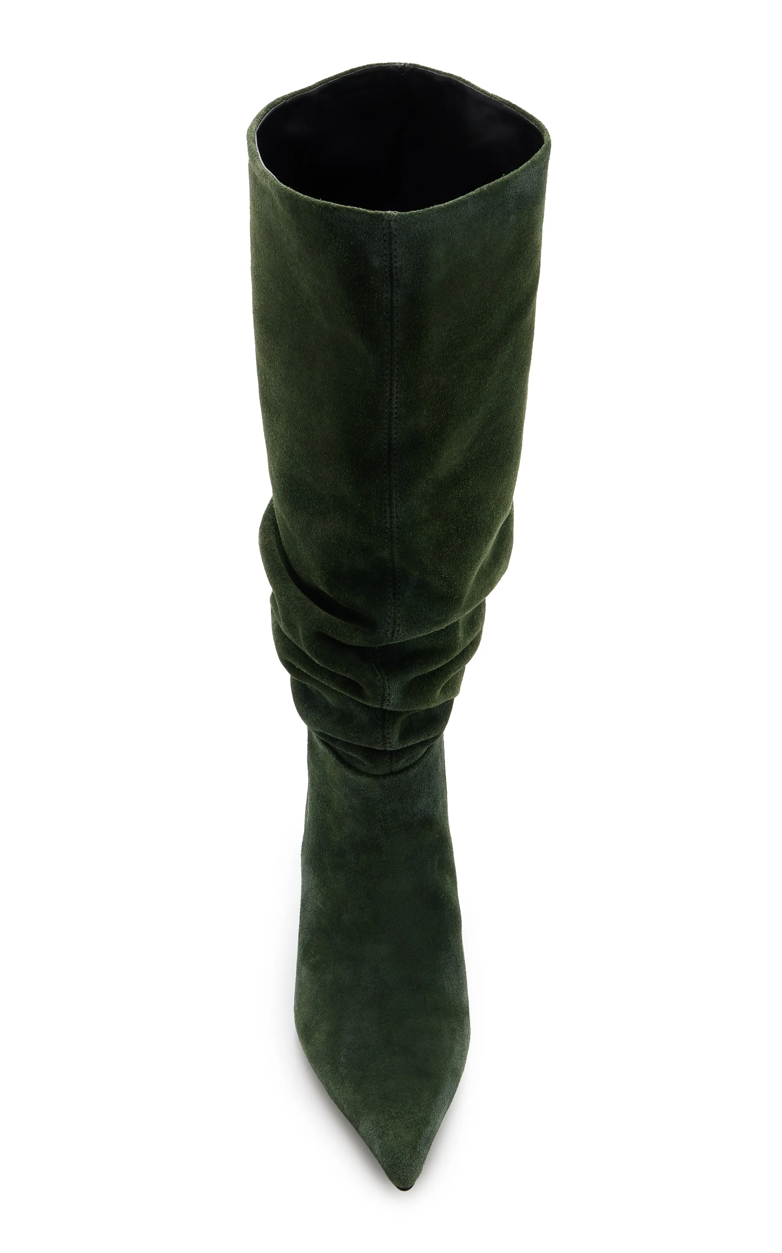 SIMKHAI - Jordi Suede Slouch Boot in Everest Green