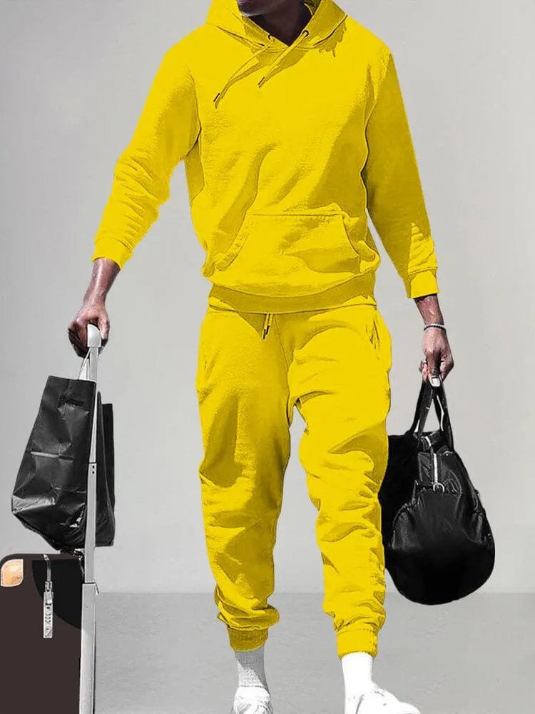 Stylish Athleisure Hoodie Set
