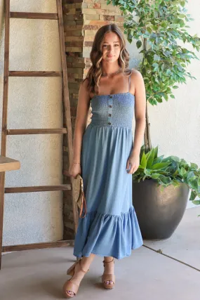 Sunset Chaser Dress in Denim