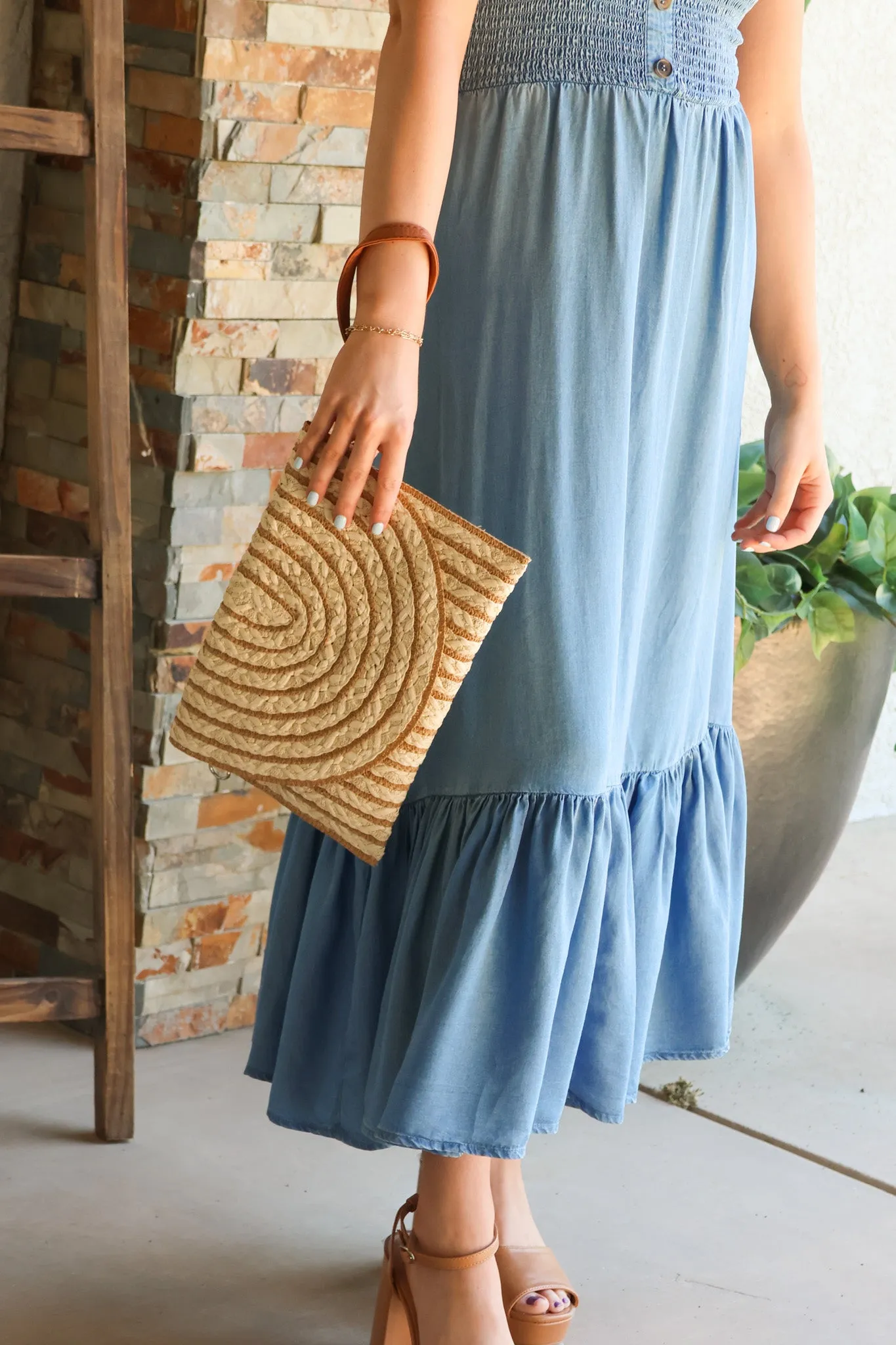 Sunset Chaser Dress in Denim