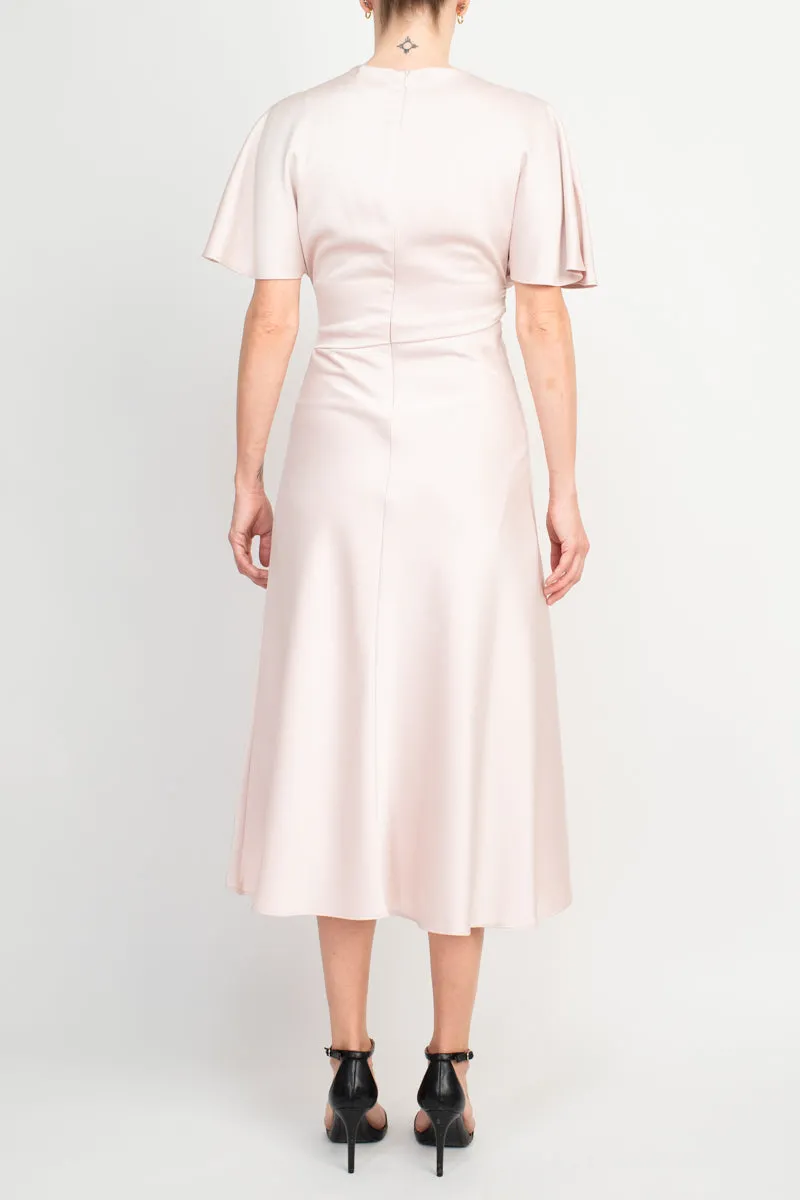 Taylor Peaded Midi Dress