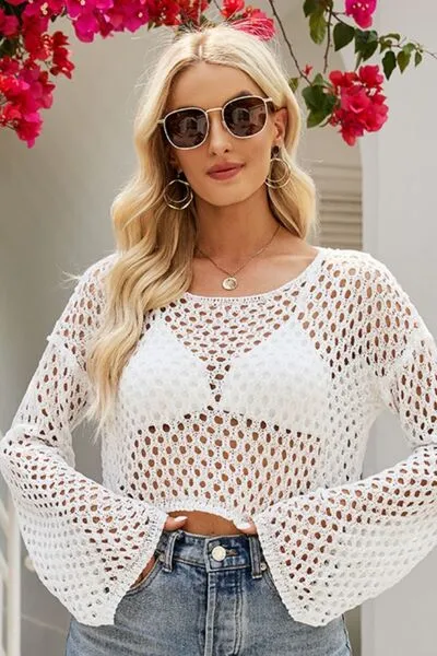 TEEK - Openwork Knit Top