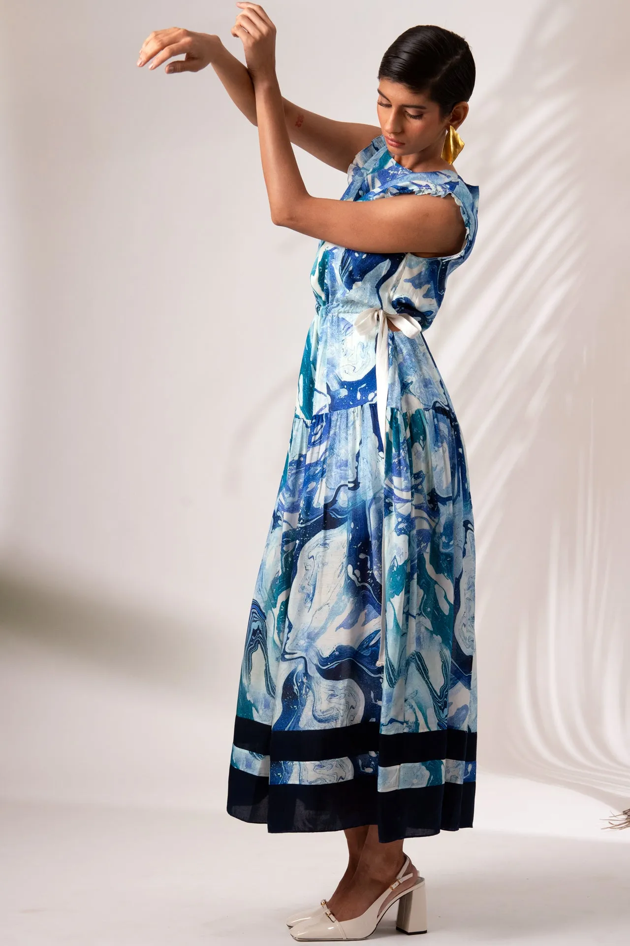 The Ruffled Midi Dress