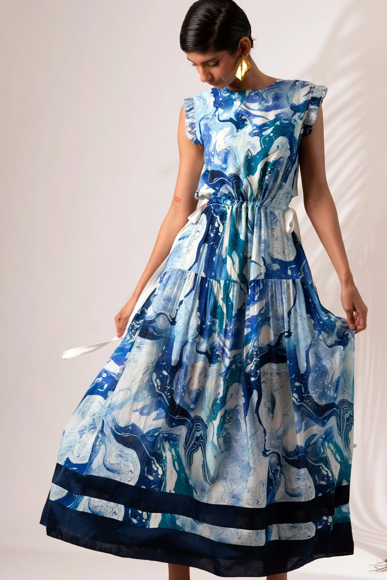 The Ruffled Midi Dress
