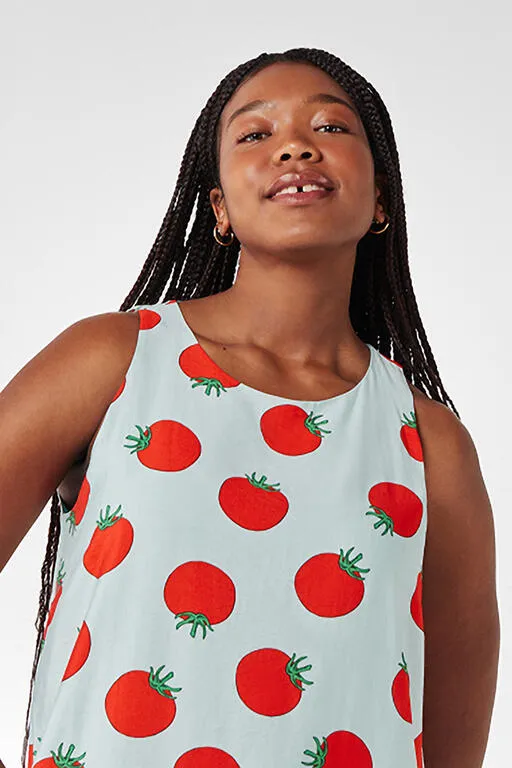 Tomato Long Dress