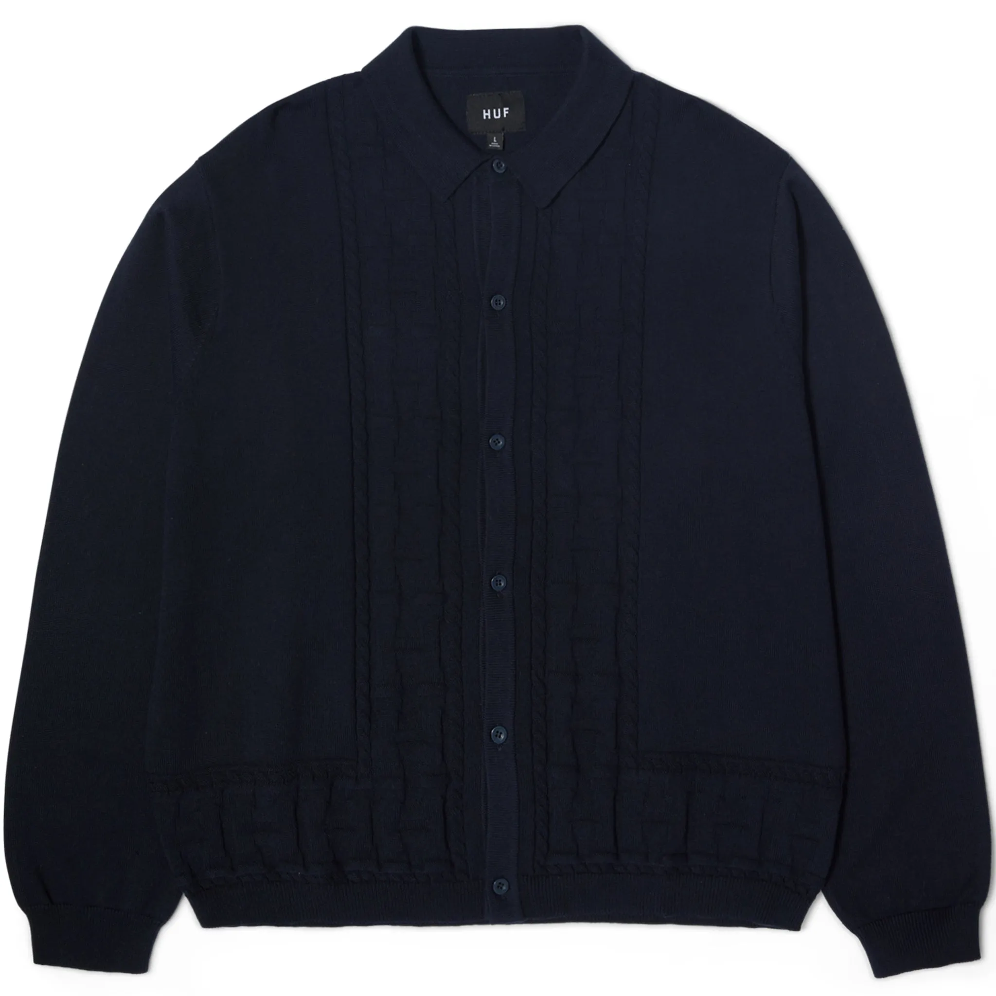 Towner L/S Knit Top (Navy)