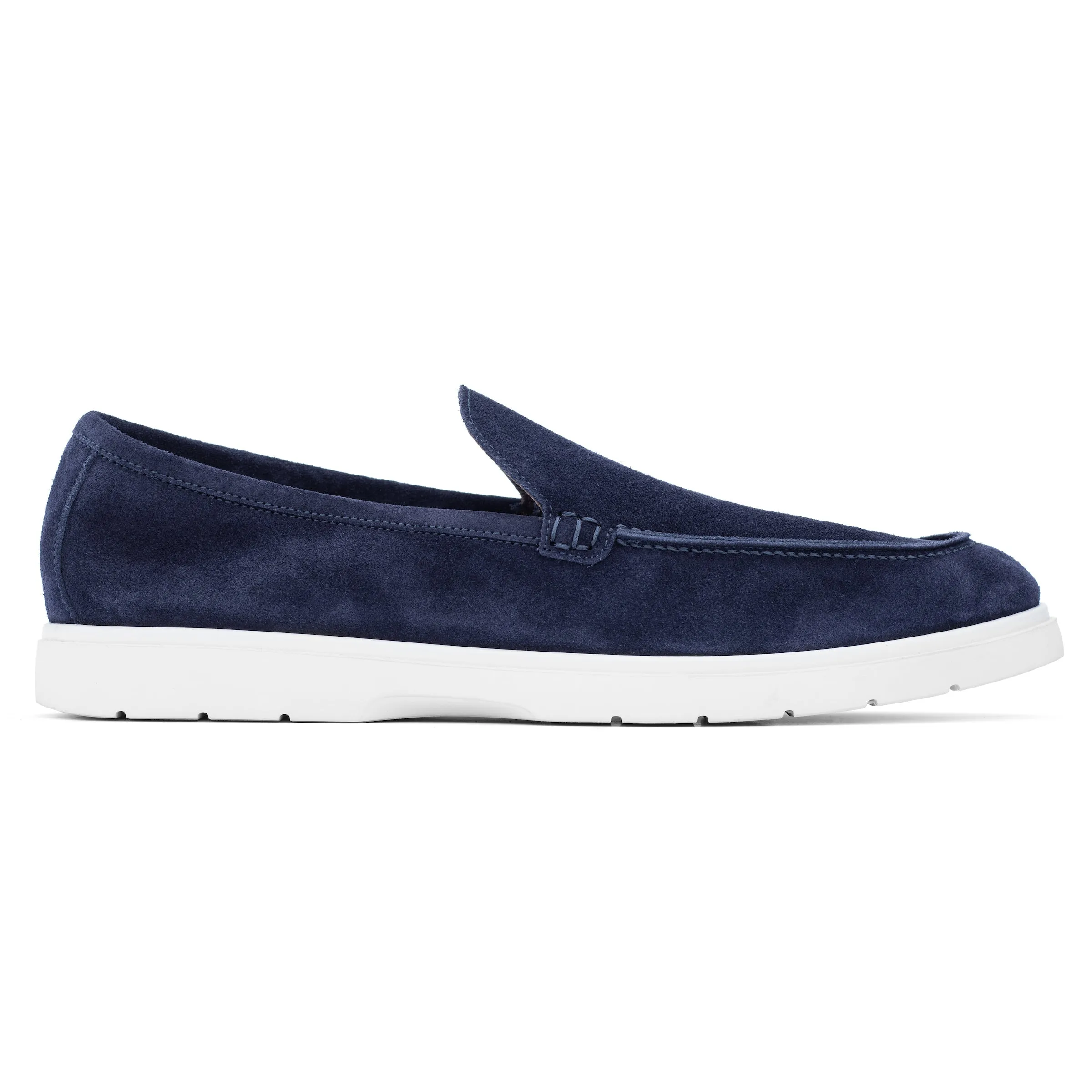 Troye Blue Suede Slip On