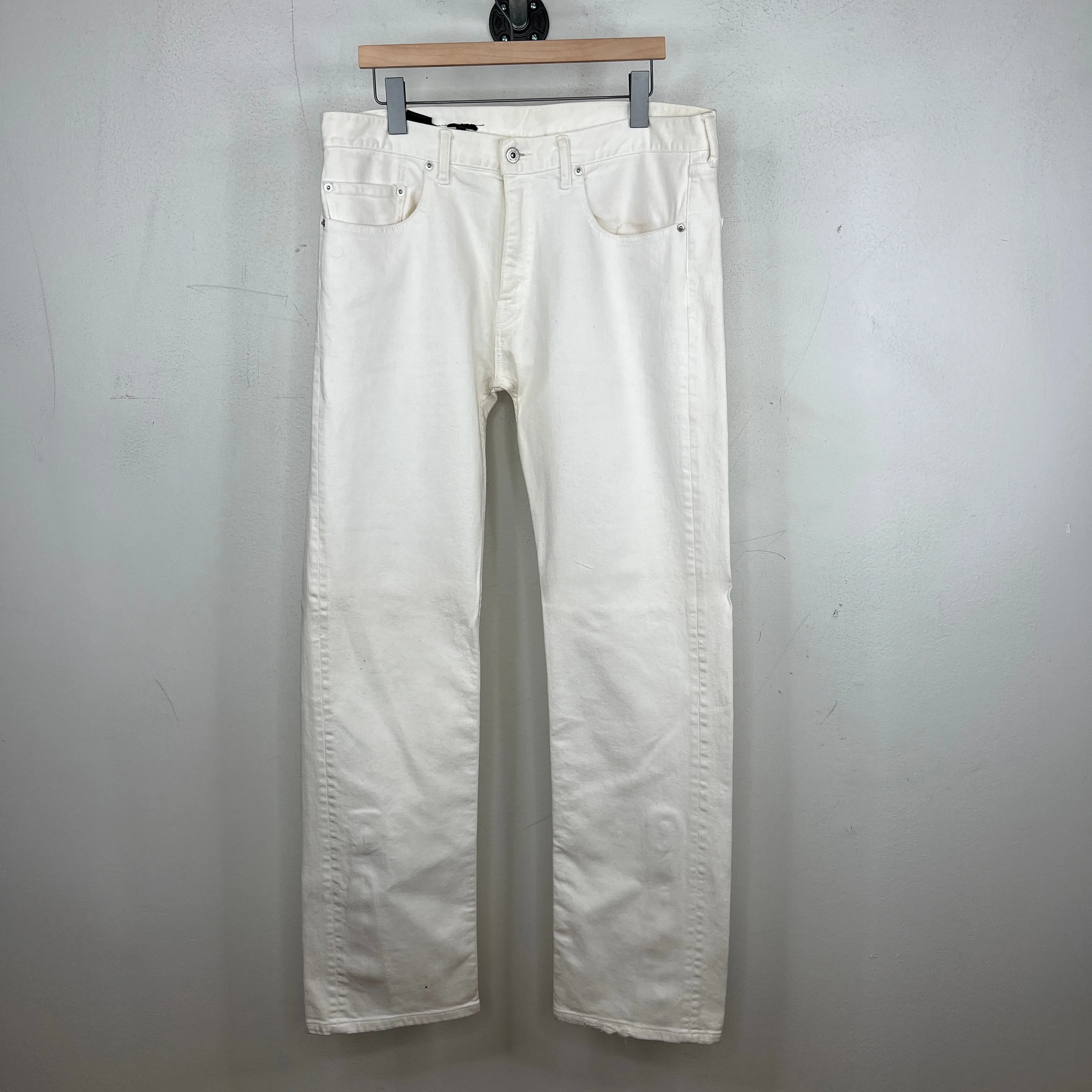 Vlone White Denim Jeans