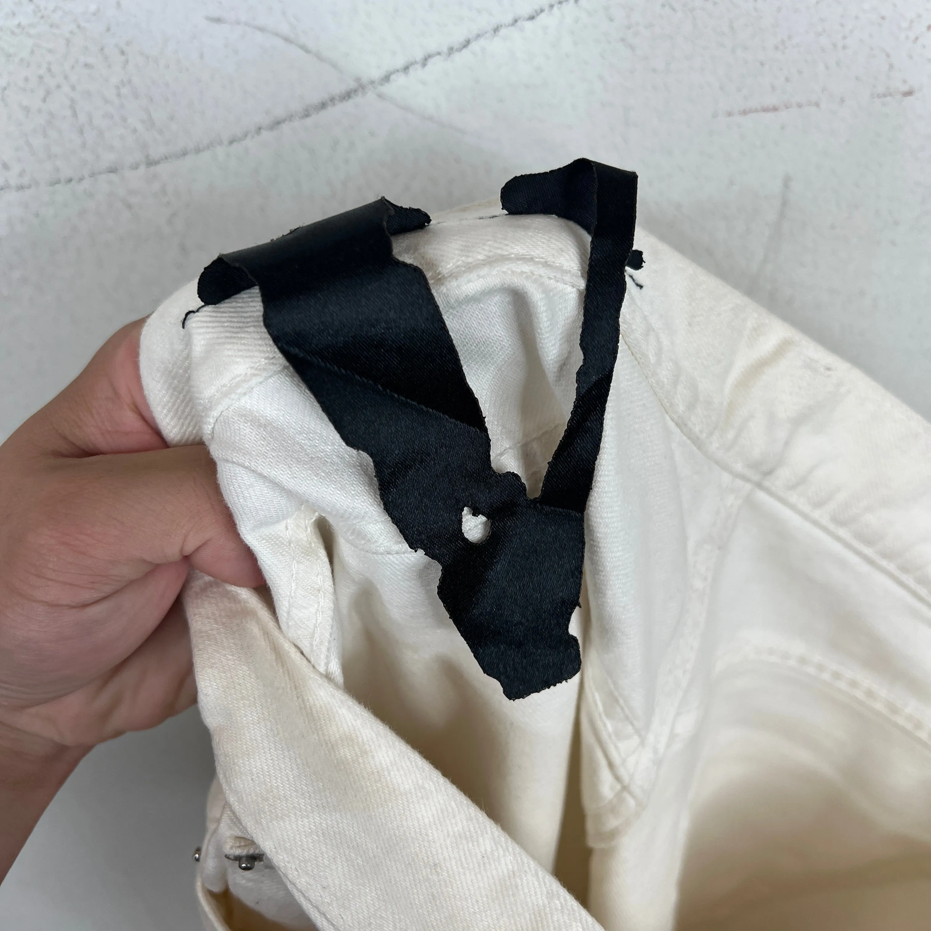 Vlone White Denim Jeans