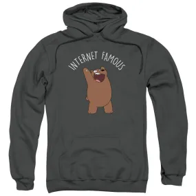 We Bare Bears Internet Famous Adult Charcoal Hoodie