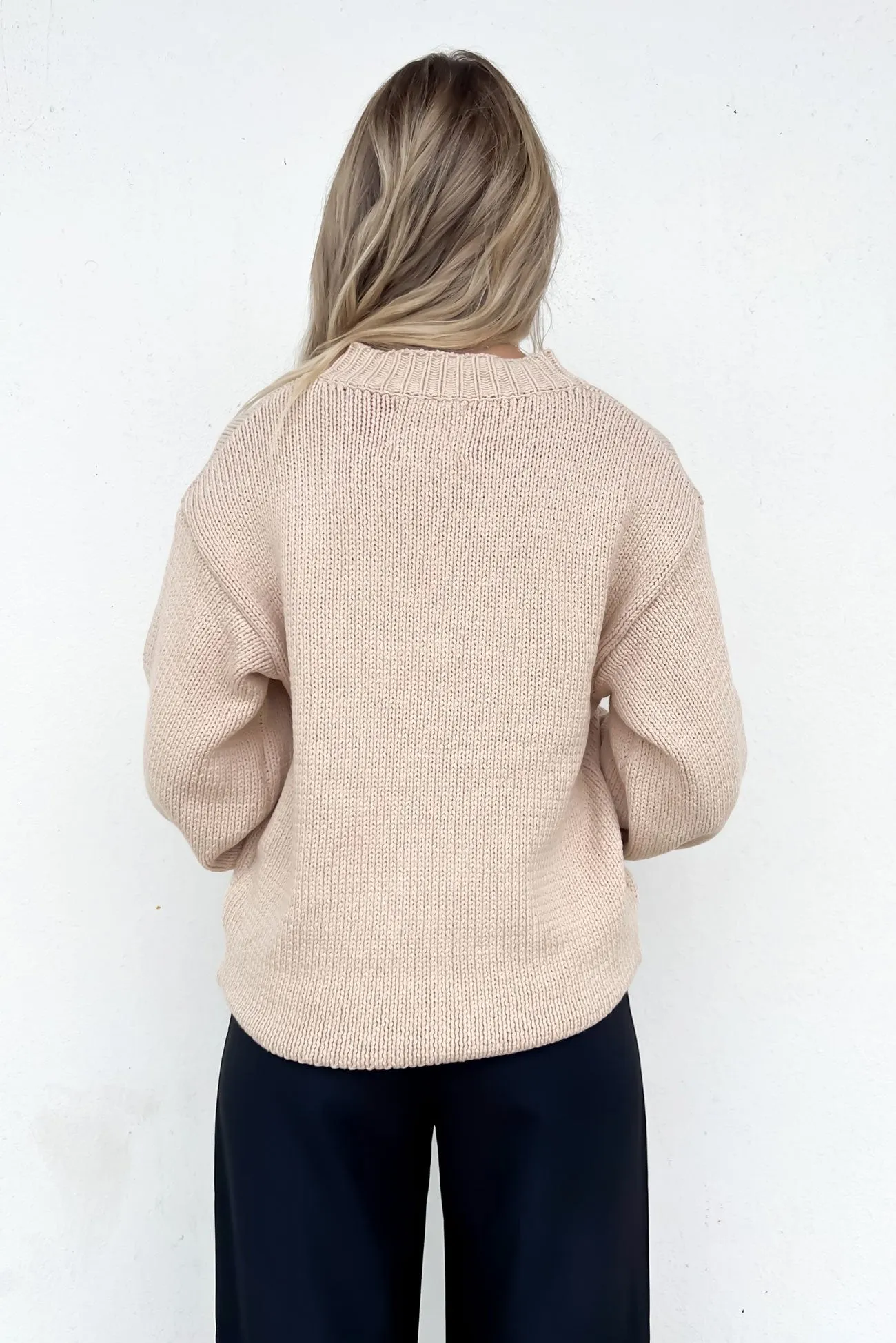William Knit Beige